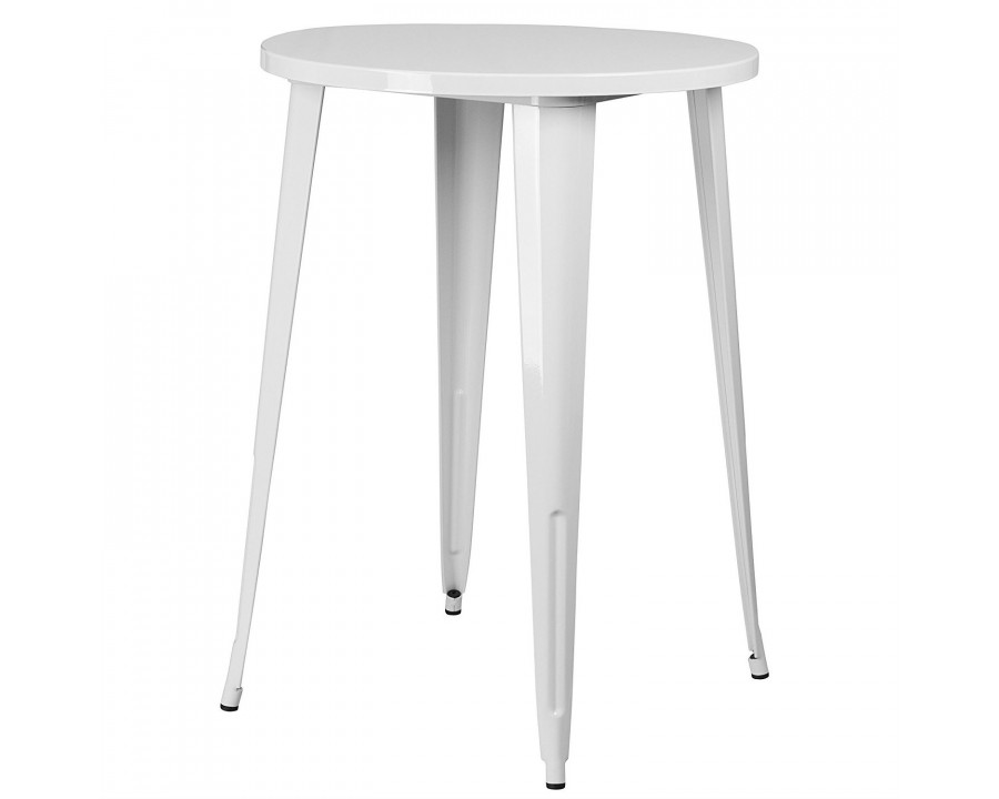 FaFurn - Bistro Patio Table in White