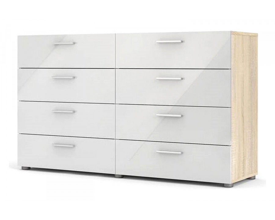 FaFurn - Modern Bedroom 8-Drawer Double Dresser