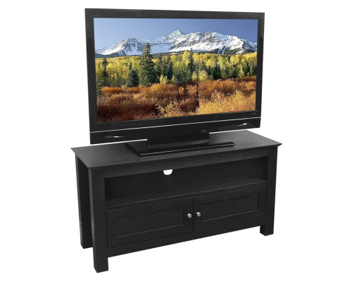 FaFurn - TV Stand in Black, Wood