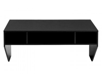 FaFurn - Contemporary Space Saver Floating Style Laptop Desk in Black