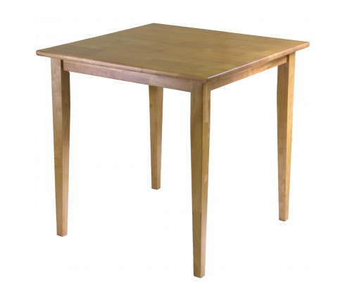 FaFurn - Shaker Square Dining Table in Light Oak, Wood