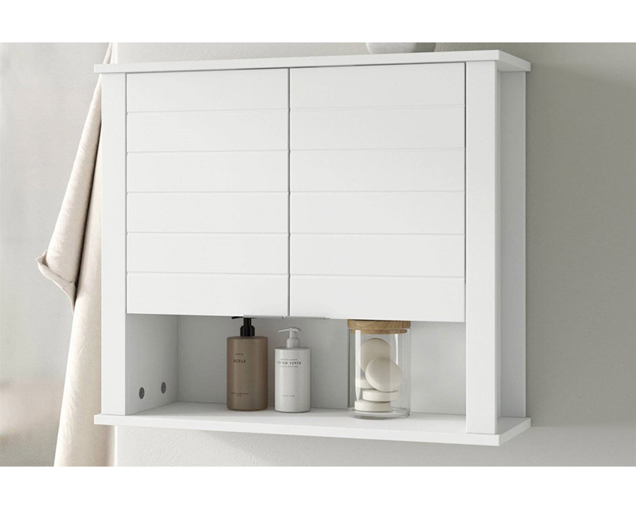 FaFurn - 2 Door Wall Mounted Bathroom Storage Cabinet