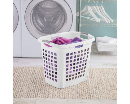 FaFurn - Set of 4 Laundry Hamper Basket in Plastic