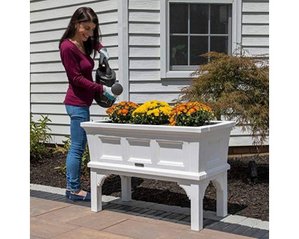 FaFurn - Rectangle Garden Bed Planter Box with Removeable Trays