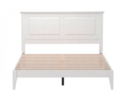 FaFurn - Traditional Platform Bed with Headboard (WHMSWB43859721)