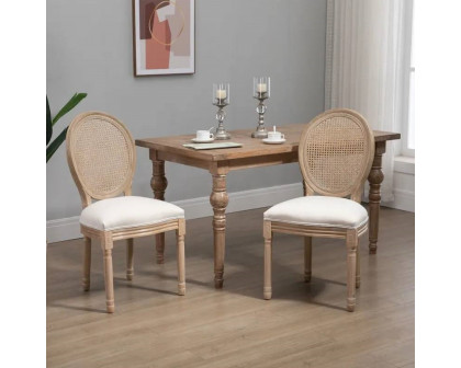 FaFurn - Set of 2 Vintage Dining Chairs