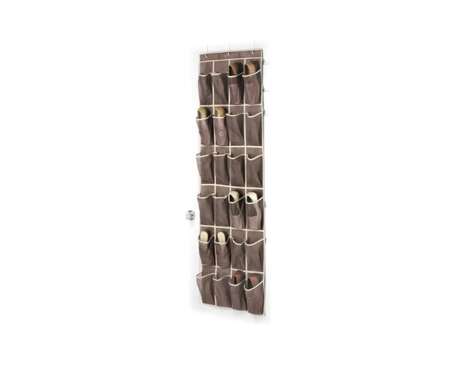 FaFurn - Door Hanging Shoe Rack Organizer with 24 Shoe Pockets in Java