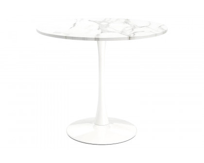 FaFurn - Modern Classic Round Pedestal Dining Table