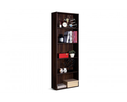 FaFurn - Modern 5-Shelf Bookcase