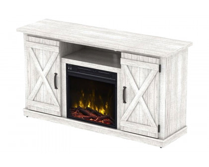 FaFurn - Farmhouse TV Entertainment Electric Fireplace