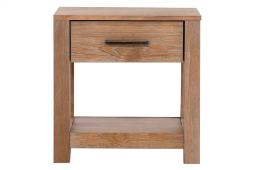 FaFurn™ Farmhouse Traditional Rustic End Table - Pine, Wood