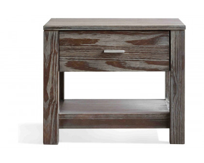 FaFurn - Farmhouse Traditional Rustic 1 Drawer Nightstand