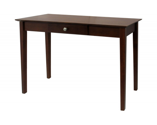 FaFurn - Console Table Laptop Computer Desk Sofa Table in Walnut Finish