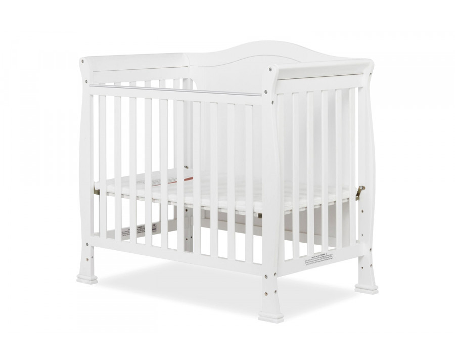 FaFurn Solid Pine Wood 3-In-1 Convertible Baby Crib Daybed Toddler Bed - White