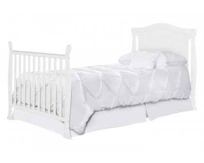 FaFurn Solid Pine Wood 3-In-1 Convertible Baby Crib Daybed Toddler Bed - White