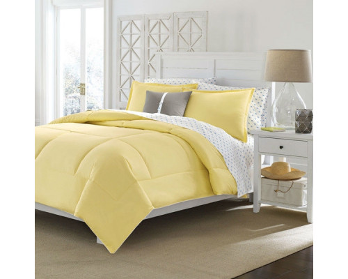 FaFurn Twin Size Comforter Set - Yellow