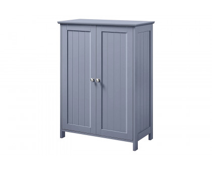 FaFurn - Wood 2-Door Freestanding Bathroom Floor Cabinet