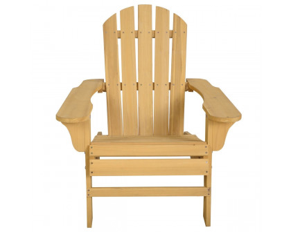 FaFurn - Adirondack Chair in Natural, Wood