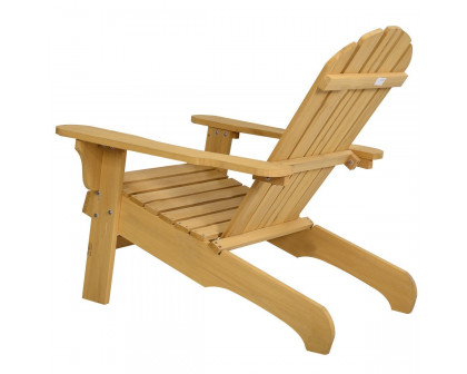 FaFurn - Adirondack Chair in Natural, Wood