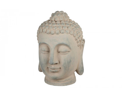 FaFurn - Zen Garden Outdoor Buddha Head Statue