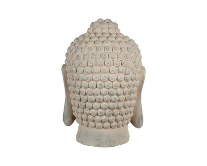 FaFurn - Zen Garden Outdoor Buddha Head Statue