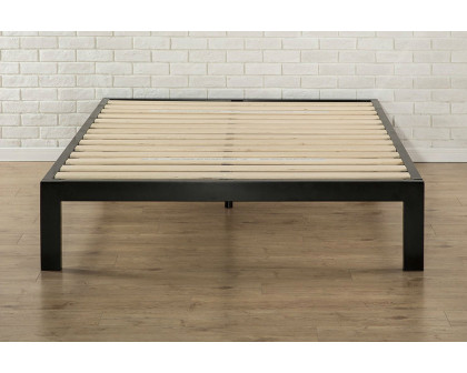 FaFurn Modern Platform Bed Frame with Wood Slats - Full Size