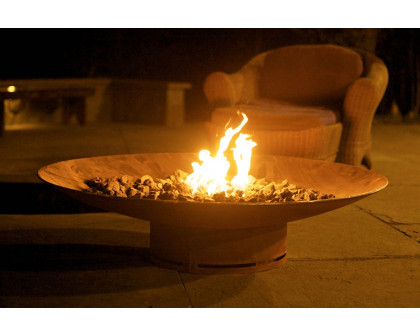 Fire Pit Art - Asia 36" Wood Burning