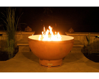 Fire Pit Art™ Carter Wood Burning - Iron Oxide Patina