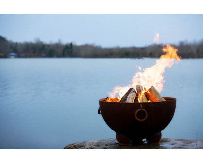 Fire Pit Art - Nepal Wood Burning