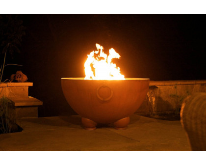 Fire Pit Art Nepal Wood Burning - Iron Oxide Patina