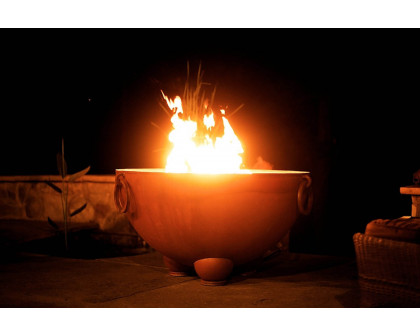 Fire Pit Art Nepal Wood Burning - Iron Oxide Patina