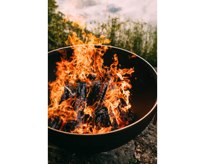 Fire Pit Art Nepal Wood Burning - Iron Oxide Patina