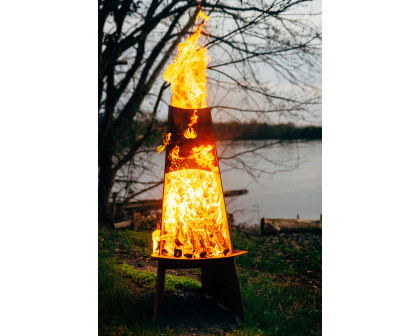 Fire Pit Art Vesuvius Fire Pit - Iron Oxide