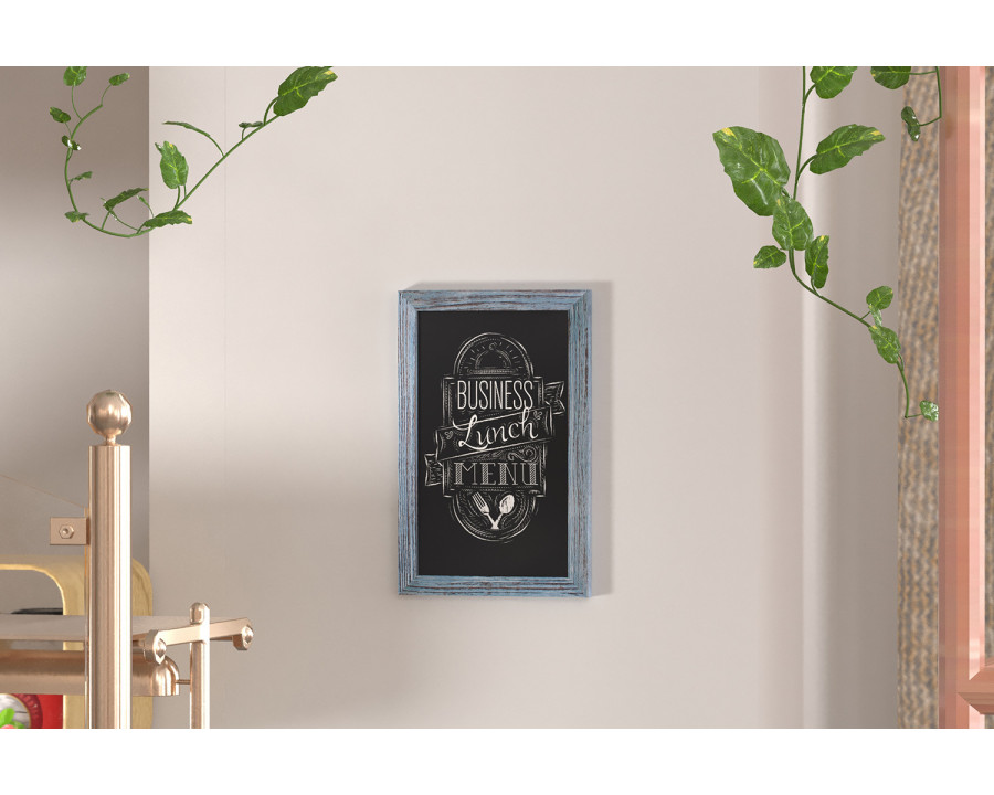 BLNK Canterbury Wall Mount Magnetic Chalkboard Sign Set of 10