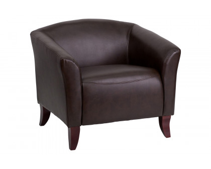 BLNK™ HERCULES Imperial Series LeatherSoft Chair - Brown