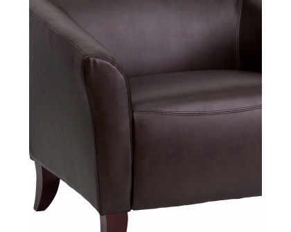 BLNK HERCULES Imperial Series LeatherSoft Chair - Brown