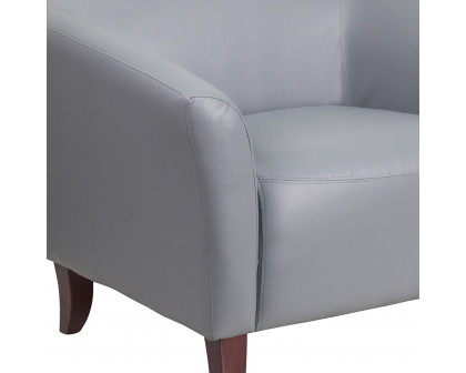 BLNK™ HERCULES Imperial Series LeatherSoft Chair - Gray