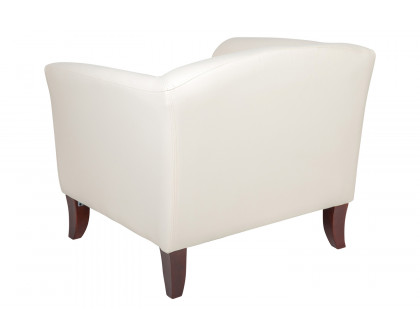 BLNK HERCULES Imperial Series LeatherSoft Chair - Ivory