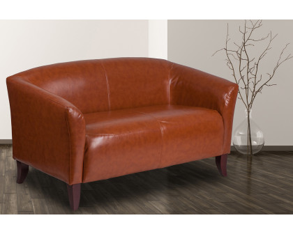 BLNK HERCULES Imperial Series LeatherSoft Loveseat