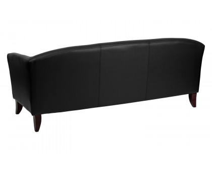 BLNK HERCULES Imperial Series LeatherSoft Sofa - Black