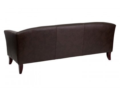 BLNK HERCULES Imperial Series LeatherSoft Sofa - Brown