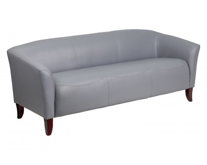 BLNK™ HERCULES Imperial Series LeatherSoft Sofa - Gray