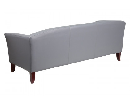 BLNK™ HERCULES Imperial Series LeatherSoft Sofa - Gray