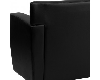 BLNK HERCULES Majesty Series LeatherSoft Loveseat - Black