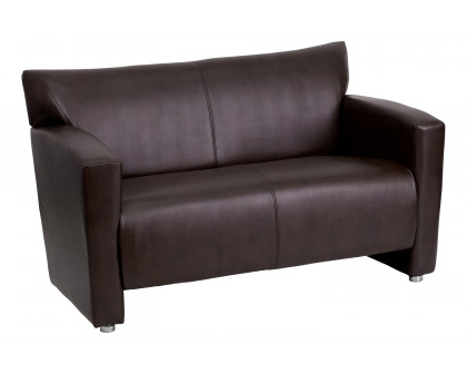 BLNK™ HERCULES Majesty Series LeatherSoft Loveseat - Brown