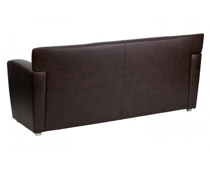 BLNK HERCULES Majesty Series LeatherSoft Sofa - Brown