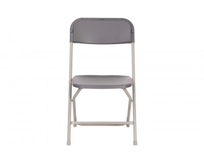 BLNK™ Hercules Big and Tall Commercial Folding Chair 4-Pack - Gray