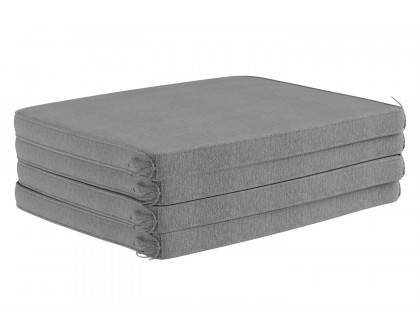 BLNK McIntosh Outdoor Patio Chair Cushion Set of 4 - Gray