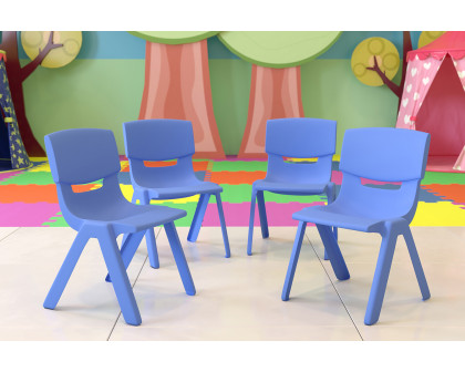 BLNK Whitney Plastic Stackable School Chair 4 Pack