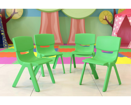 BLNK Whitney Plastic Stackable School Chair 4 Pack